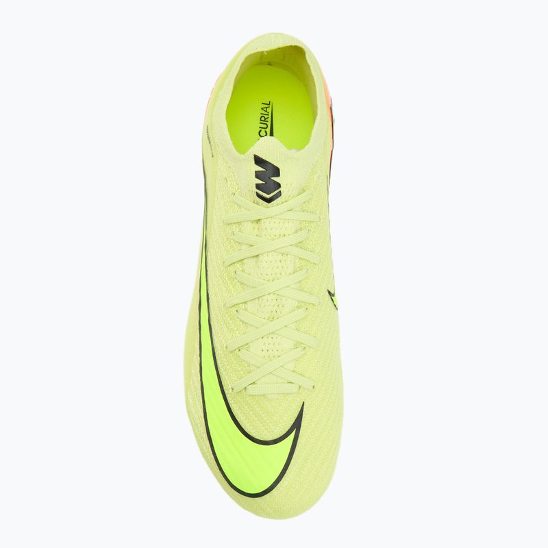 Încălțăminte de fotbal pentru bărbați Nike Mercurial Vapor 16 Elite SG Limelight/Hyper Crimson/Volt 5