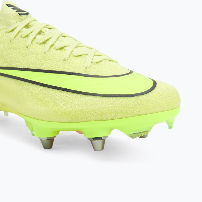 Încălțăminte de fotbal pentru bărbați Nike Mercurial Vapor 16 Elite SG Limelight/Hyper Crimson/Volt 7