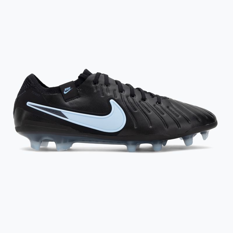 Încălțăminte de fotbal pentru bărbați Nike Tiempo Legend 10 Elite FG black/black 2