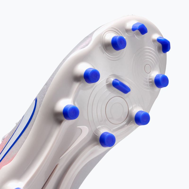 Încălțăminte de fotbal pentru copii Nike United Tiempo Legend 10 Academy Jr FG/MG vast grey/racer blue 9