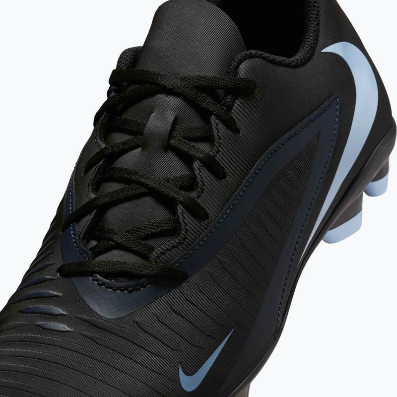 Încălțăminte de fotbal pentru bărbați Nike Phantom 6 Low Club FG/MG black/black 8