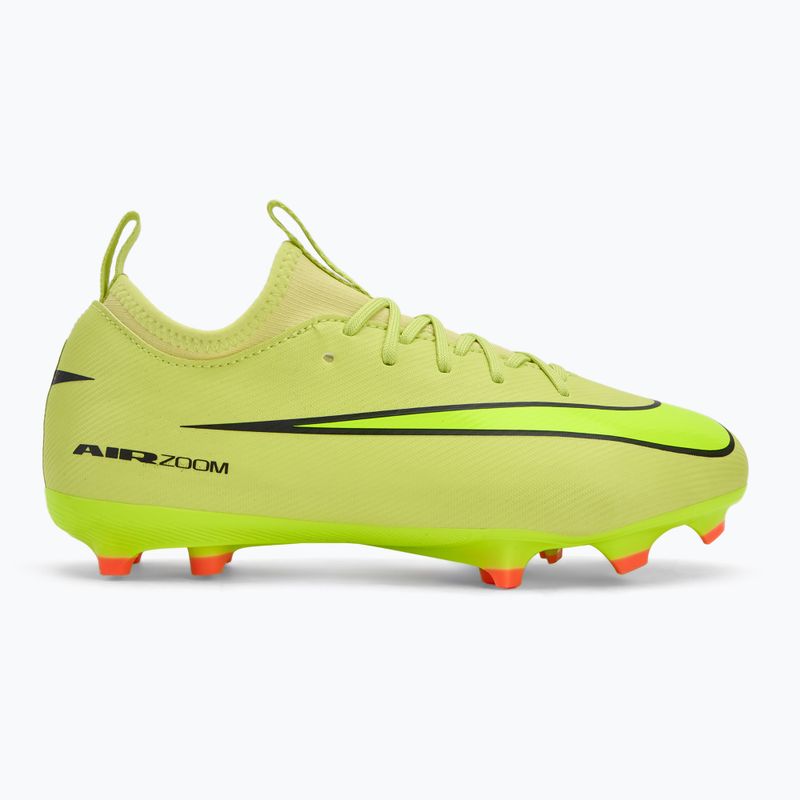 Ghete de fotbal pentru copii Nike Mercurial Vapor 16 Academy FG/MG limelight/hyper crimson/volt 2