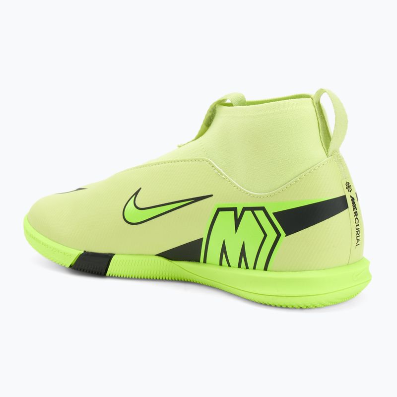 Încălțăminte de fotbal pentru copii Nike Mercurial Superfly 10 Academy IC limelight/hyper crimson/volt 3
