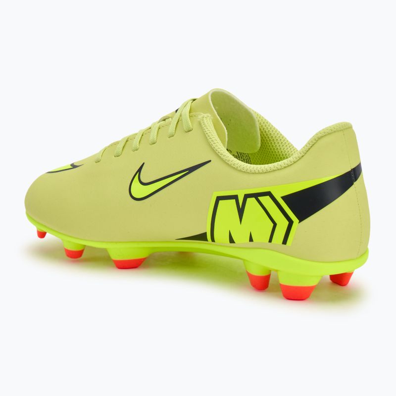 Încălțăminte de fotbal pentru copii Nike Mercurial Vapor 16 Club FG/MG limelight/hyper crimson/volt 3