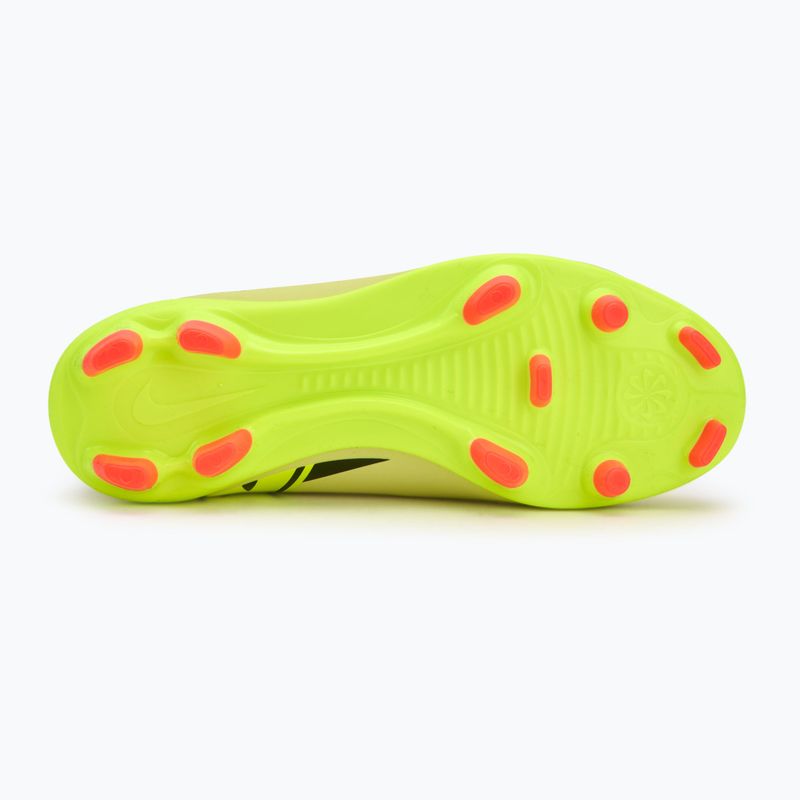 Încălțăminte de fotbal pentru copii Nike Mercurial Vapor 16 Club FG/MG limelight/hyper crimson/volt 4