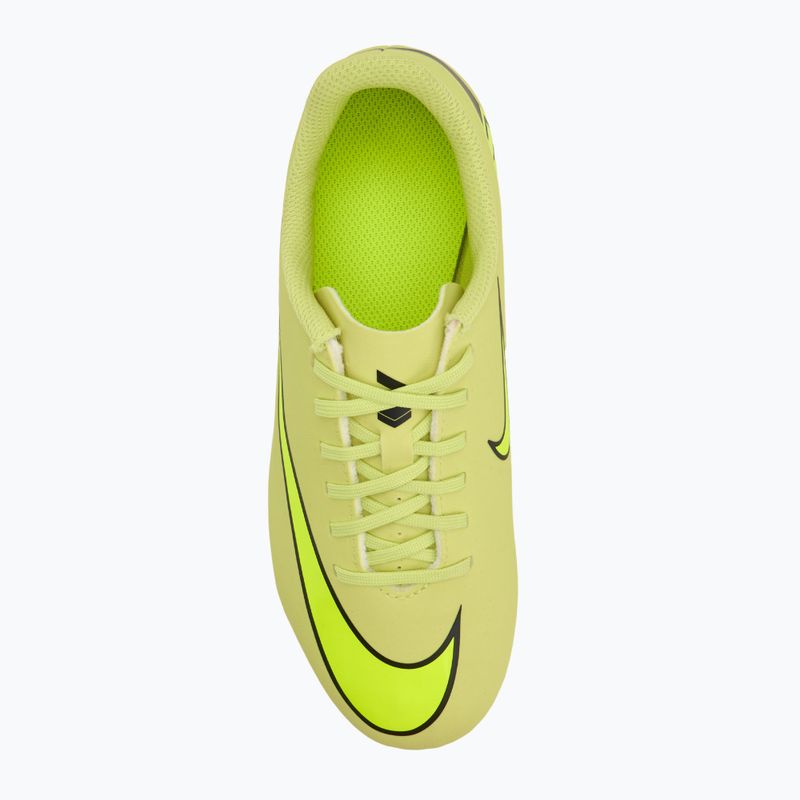 Încălțăminte de fotbal pentru copii Nike Mercurial Vapor 16 Club FG/MG limelight/hyper crimson/volt 5