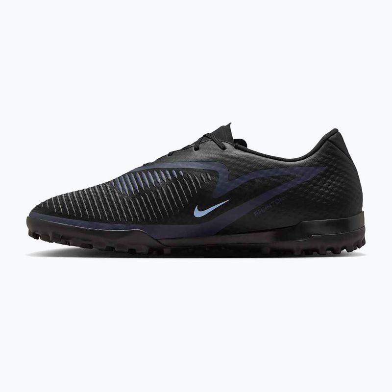 Încălțăminte de fotbal pentru bărbați Nike Phantom 6 Low Academy TF black/black 2