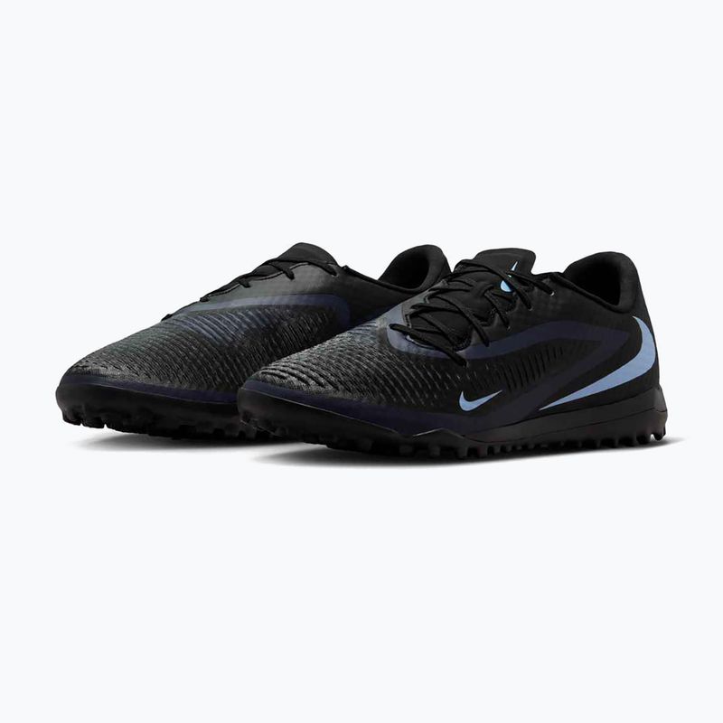 Încălțăminte de fotbal pentru bărbați Nike Phantom 6 Low Academy TF black/black 3