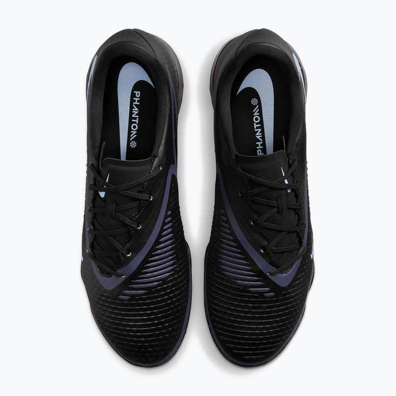 Încălțăminte de fotbal pentru bărbați Nike Phantom 6 Low Academy TF black/black 6