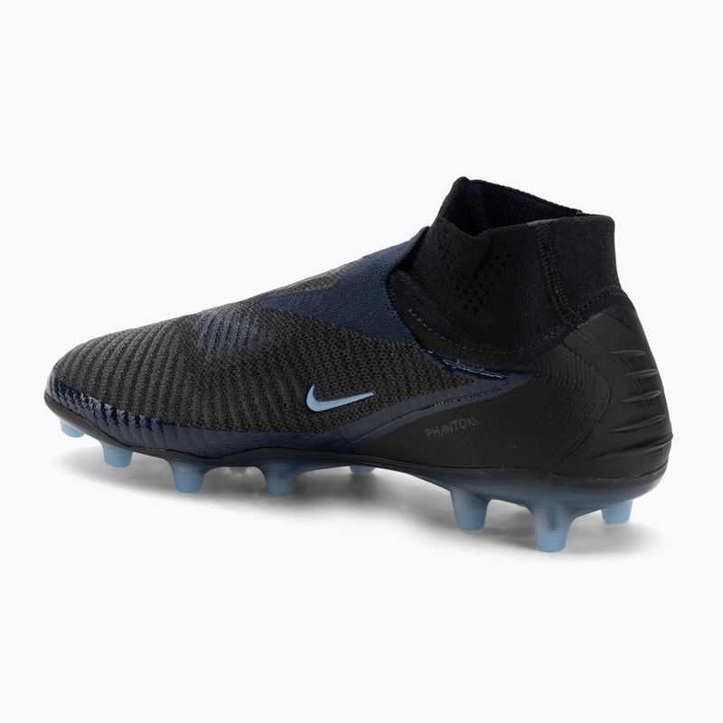 Încălțăminte de fotbal pentru bărbați Nike Phantom 6 High Elite AG black/black 3