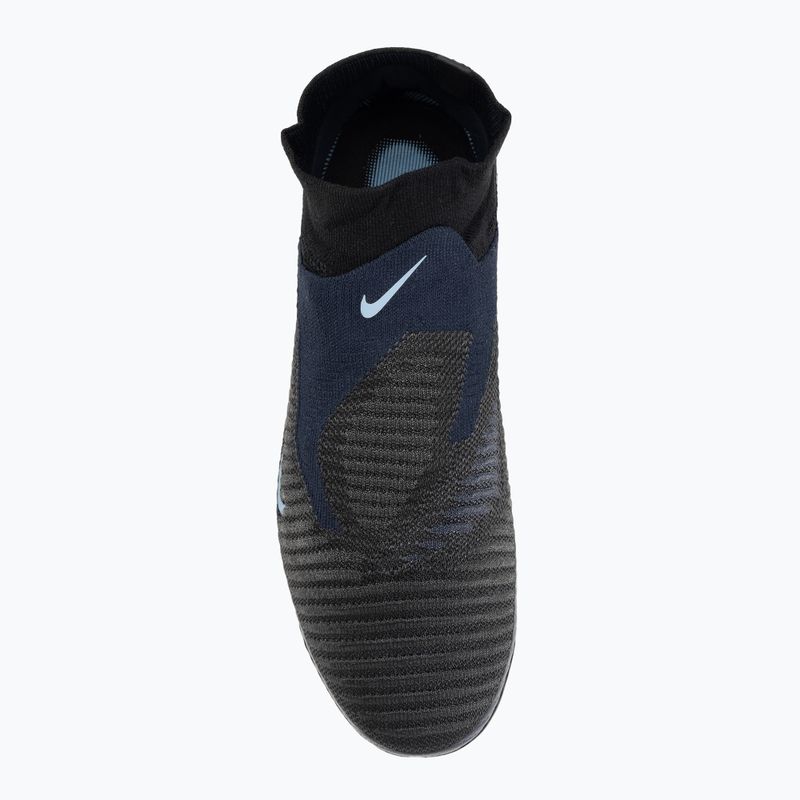 Încălțăminte de fotbal pentru bărbați Nike Phantom 6 High Elite AG black/black 5