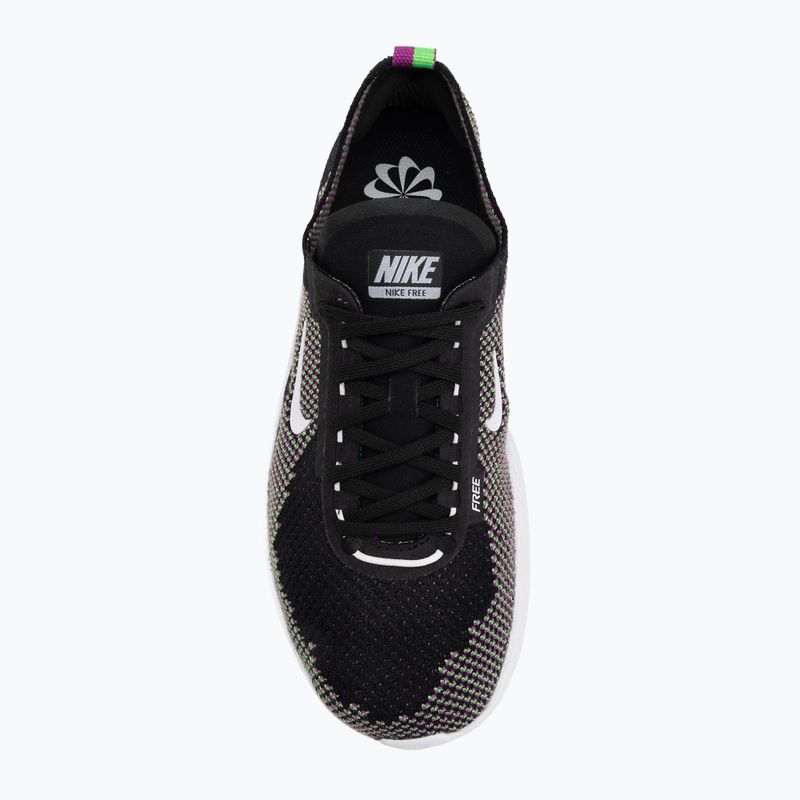 Încălțăminte de antrenament pentru bărbați Nike Free 2025 black/white/green strike/vivid purple 5