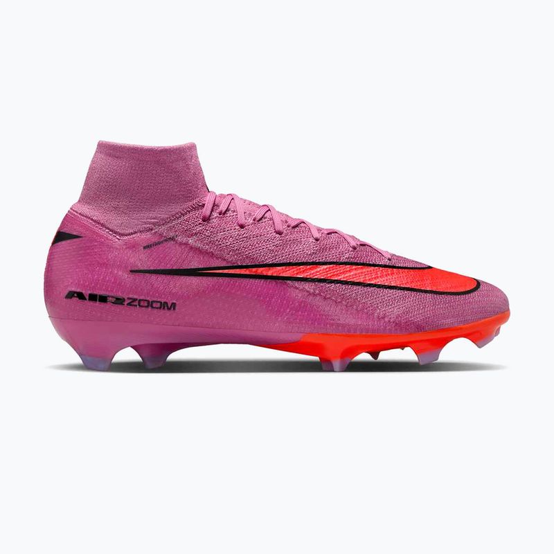 Încălțăminte de fotbal pentru bărbați Nike Mercurial Superfly 10 Elite FG magic flamingo/black/total crimson