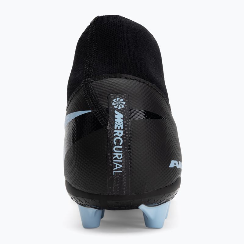 Încălțăminte de fotbal pentru bărbați Nike Mercurial Superfly 10 Academy AG black/ice blue 6