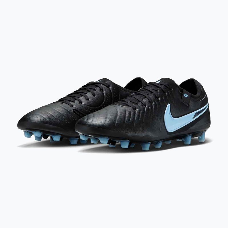 Încălțăminte de fotbal pentru bărbați Nike Legend 10 Pro Ag-Pro black/black 10