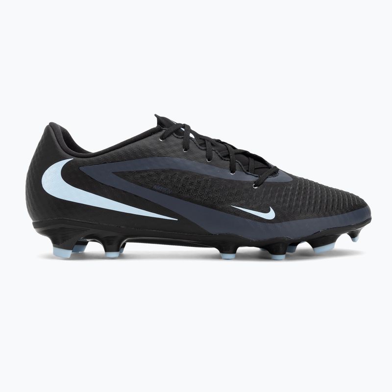 Încălțăminte de fotbal pentru bărbați Nike Phantom 6 Low Academy FG/MG black/black 2