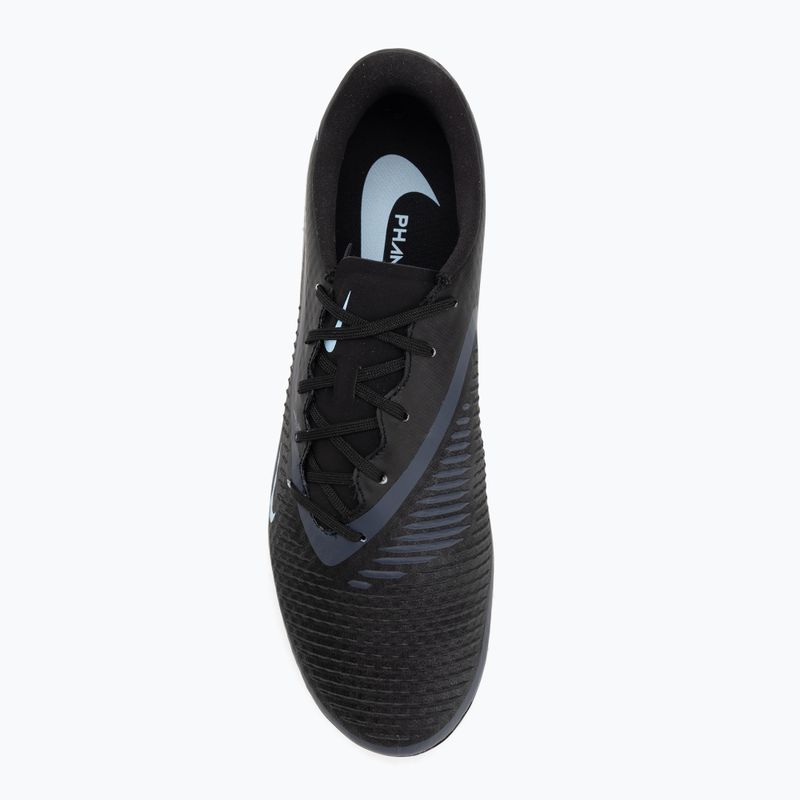 Încălțăminte de fotbal pentru bărbați Nike Phantom 6 Low Academy FG/MG black/black 5
