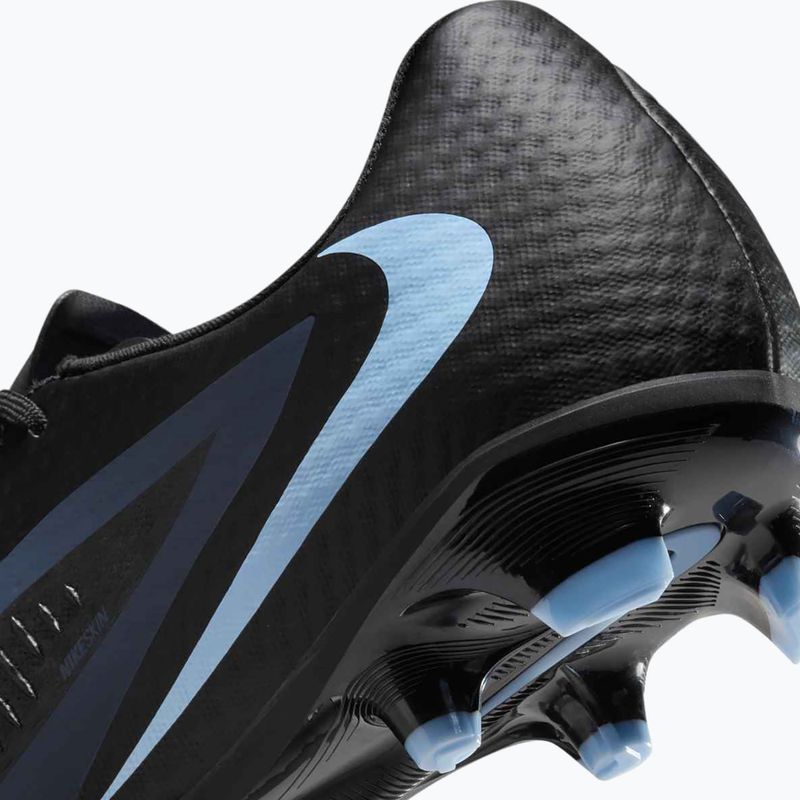 Încălțăminte de fotbal pentru bărbați Nike Phantom 6 Low Academy FG/MG black/black 9