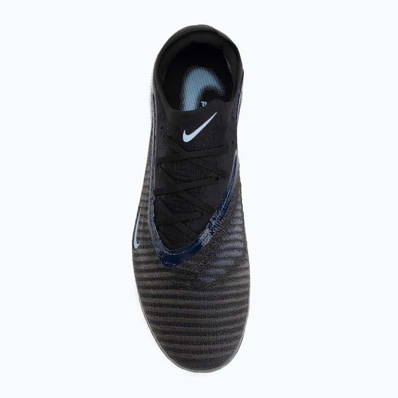 Încălțăminte de fotbal pentru bărbați Nike Phantom 6 Low Elite SG-Pro black/black 5