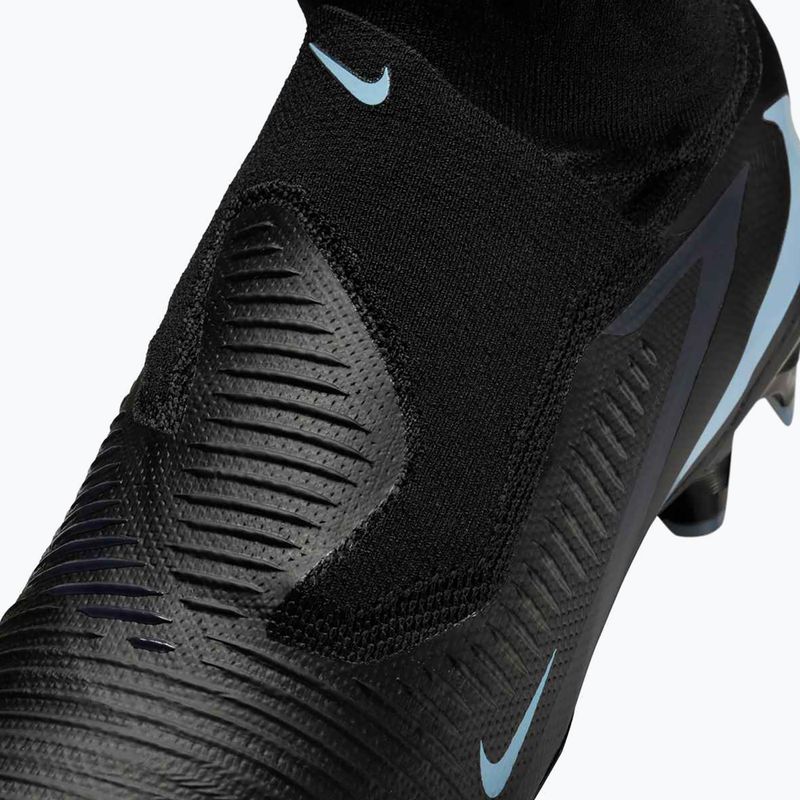 Încălțăminte de fotbal pentru bărbați Nike Phantom 6 High Pro FG black/black 9