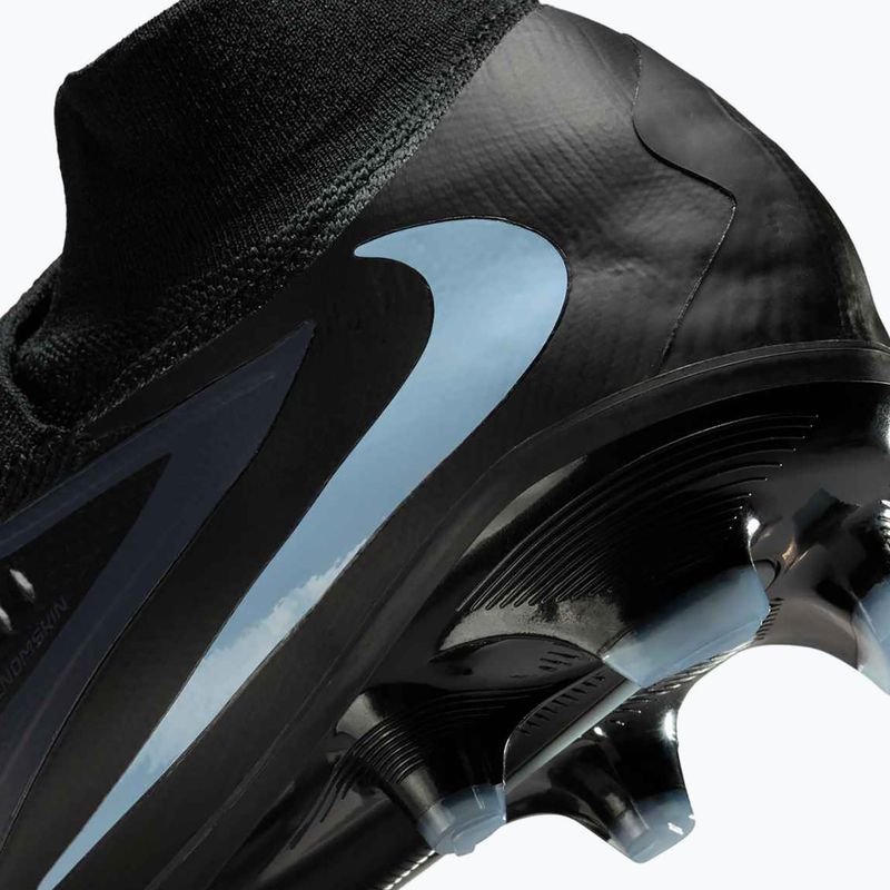 Încălțăminte de fotbal pentru bărbați Nike Phantom 6 High Pro FG black/black 10