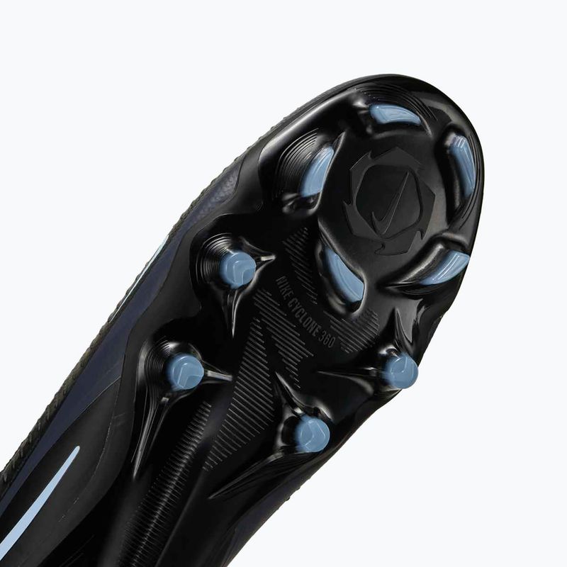 Încălțăminte de fotbal pentru bărbați Nike Phantom 6 High Pro FG black/black 11