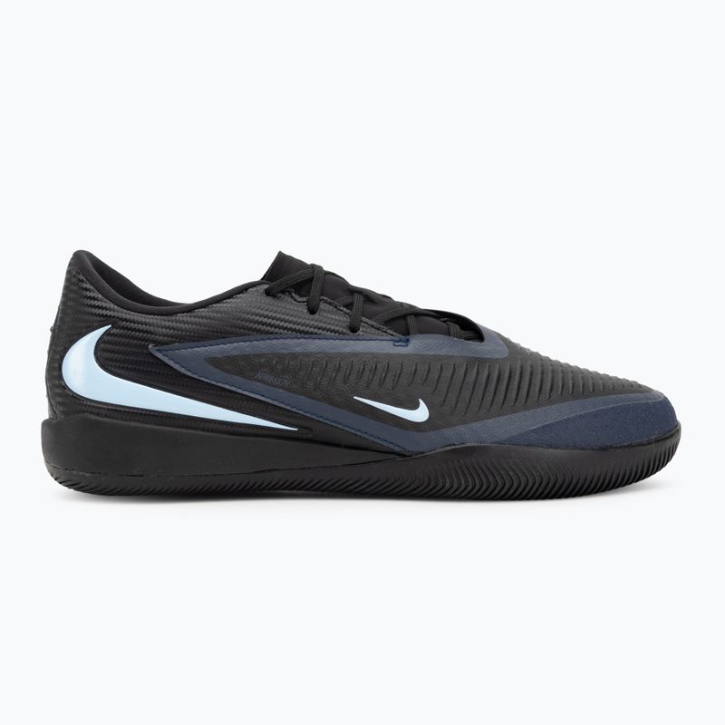 Încălțăminte de fotbal pentru bărbați Nike Phantom 6 Low Academy IC black/black 2