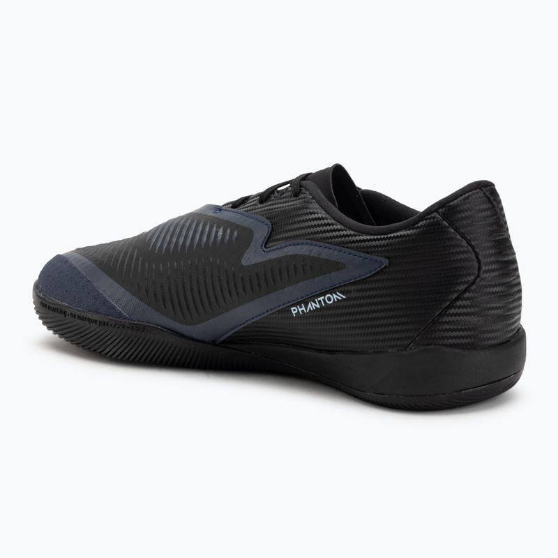Încălțăminte de fotbal pentru bărbați Nike Phantom 6 Low Academy IC black/black 3