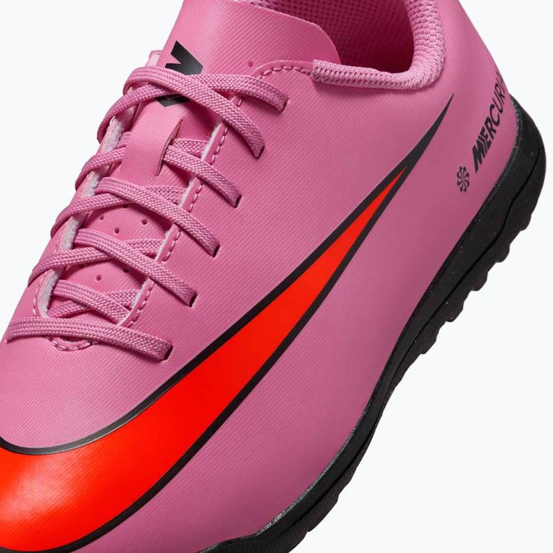 Încălțăminte de fotbal pentru copii Nike Mercurial Vapor 16 Club TF magic flamingo/black/total crimson 8