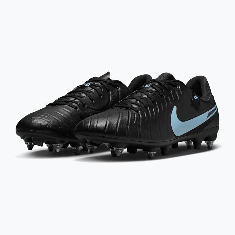 Încălțăminte de fotbal pentru bărbați Nike Tiempo Legend 10 Academy SG-Pro black/black 3