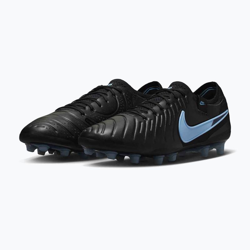 Încălțăminte de fotbal pentru bărbați Nike Tiempo Legend 10 Elite AG-Pro black/black 3