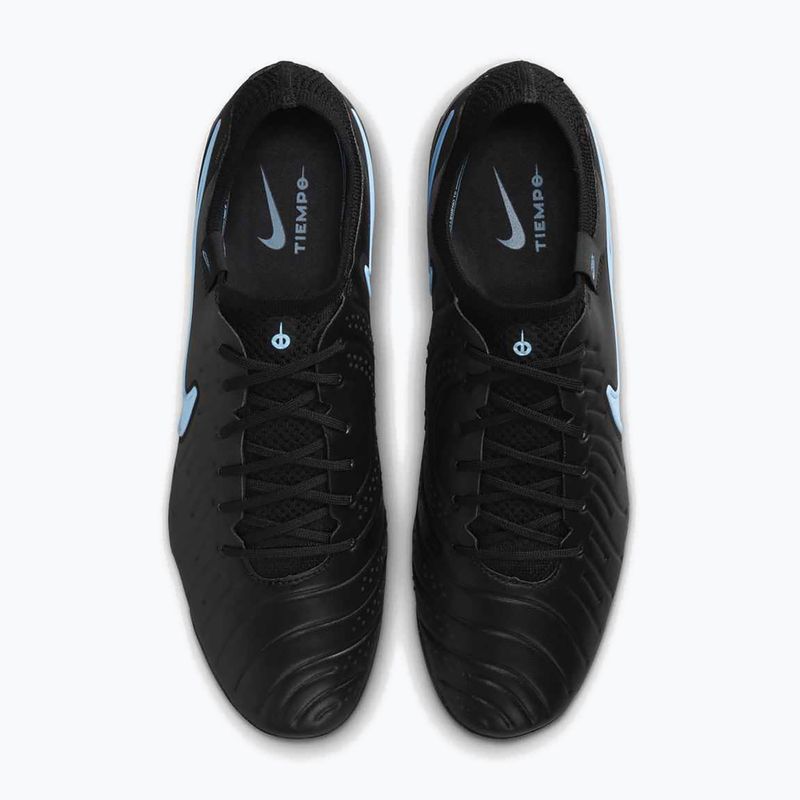 Încălțăminte de fotbal pentru bărbați Nike Tiempo Legend 10 Elite AG-Pro black/black 6