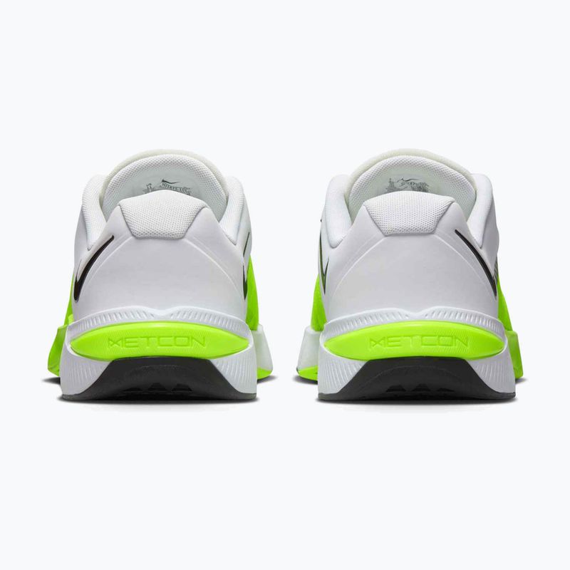 Pantofi de haltere pentru bărbați Nike Metcon 10 white/volt/black 4