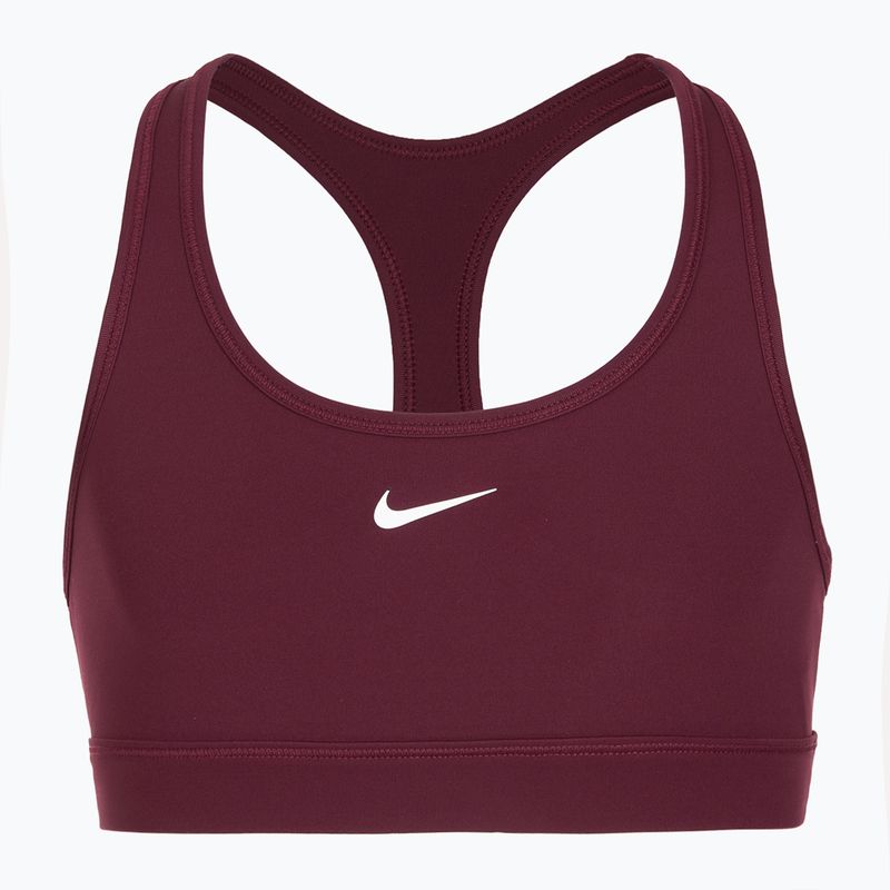 Sutien de antrenament pentru copii Nike Swoosh burgundy/white 6