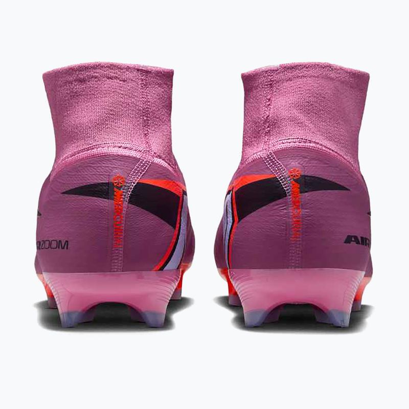 Încălțăminte de fotbal pentru copii Nike Mercurial Superfly 10 Academy LV8 FG/MG university red/dark obsidian 4
