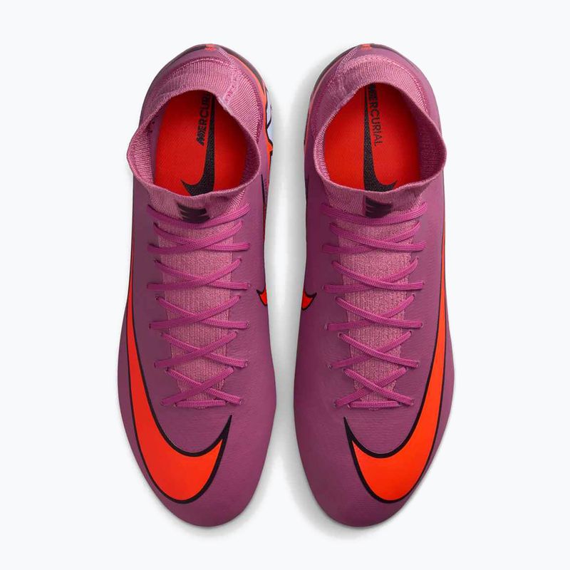 Încălțăminte de fotbal pentru copii Nike Mercurial Superfly 10 Academy LV8 FG/MG university red/dark obsidian 6