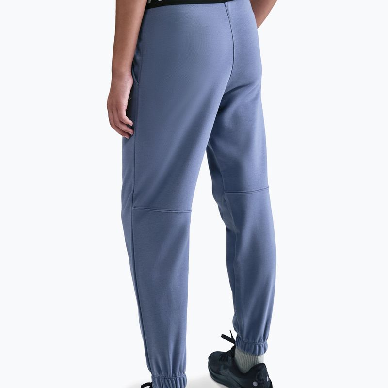 Pantaloni pentru copii Nike Pro Fleece Dri-Fit World Indigo/World Indigo/Black/White 5