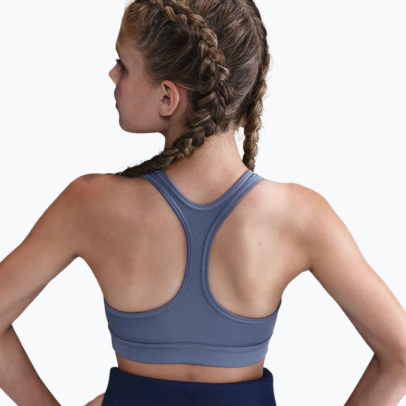 Sutien de antrenament pentru copii Nike Swoosh world indigo/white 4