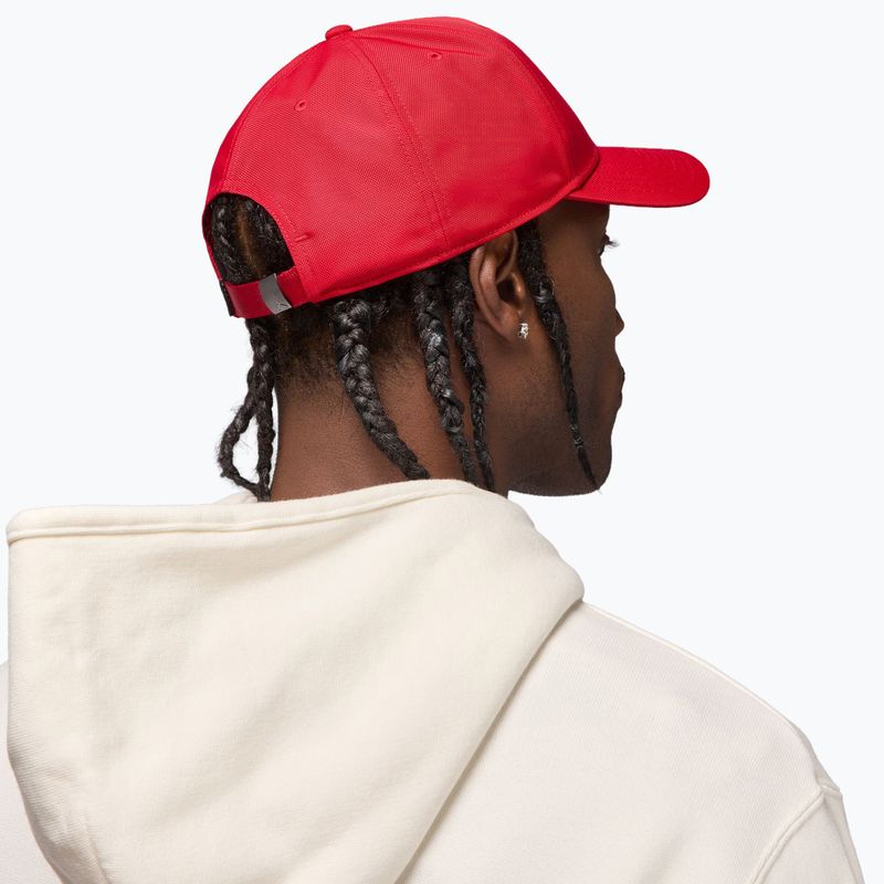 Șapcă Nike Jordan Rise Structured Metal Jumpman gym red/r511 6