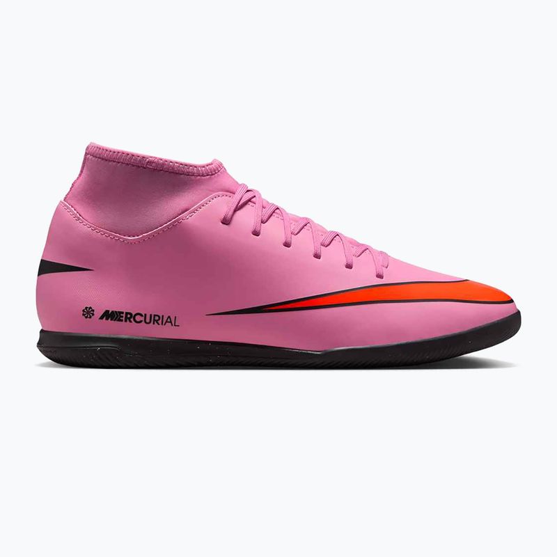 Încălțăminte de fotbal pentru bărbați Nike Mercurial Superfly 10 Club IC magic flamingo/black/total crimson 8