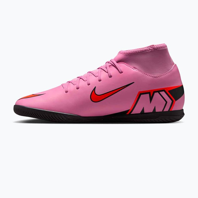 Încălțăminte de fotbal pentru bărbați Nike Mercurial Superfly 10 Club IC magic flamingo/black/total crimson 9