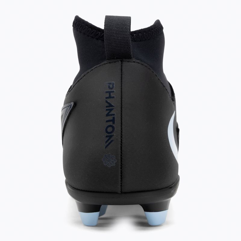 Încălțăminte de fotbal pentru bărbați Nike Phantom 6 High Club FG/MG black/black 6