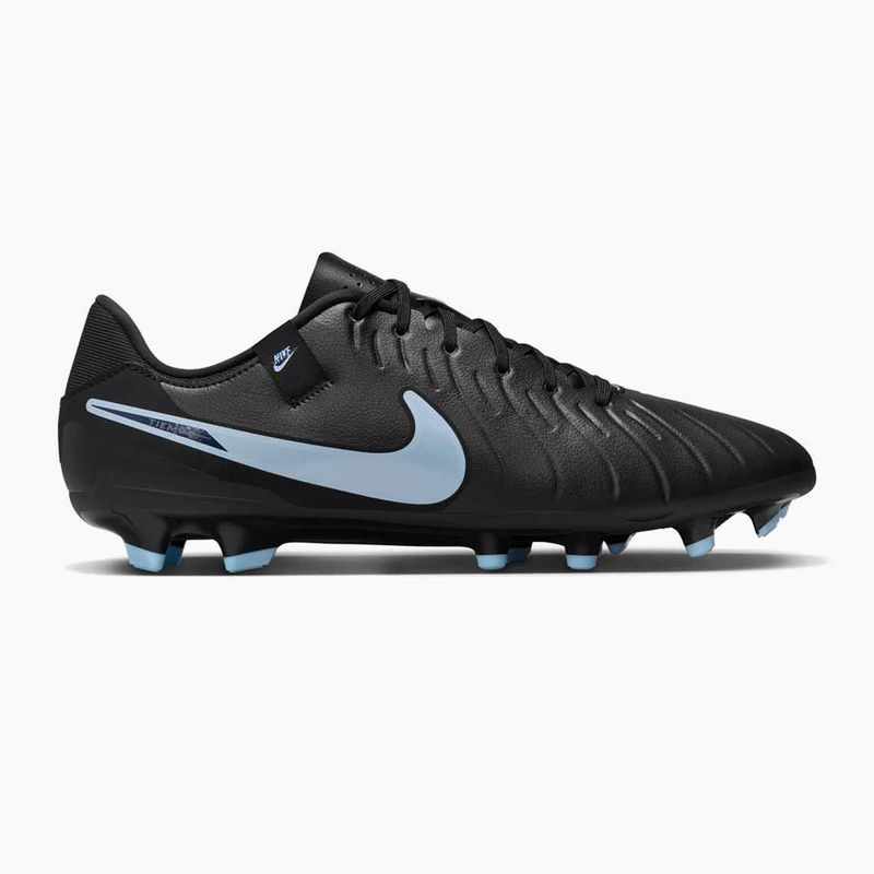 Încălțăminte de fotbal pentru bărbați Nike Tiempo Legend 10 Academy FG/MG black/black 8