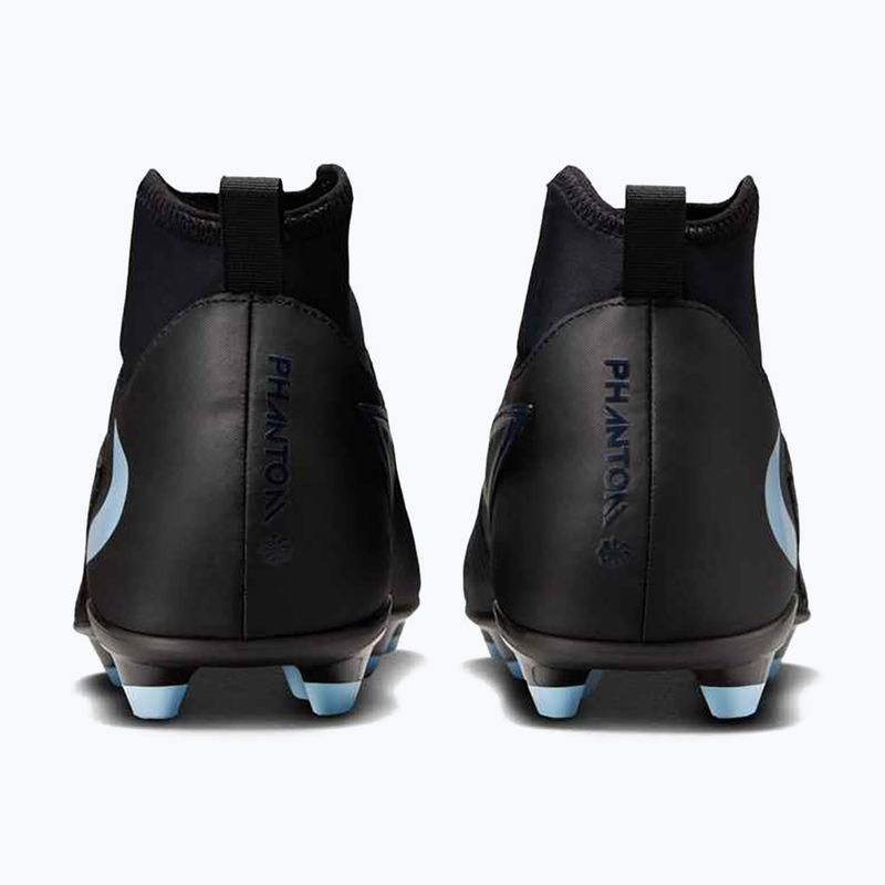 Încălțăminte de fotbal pentru bărbați Nike Phantom 6 High Club FG/MG black/black 11
