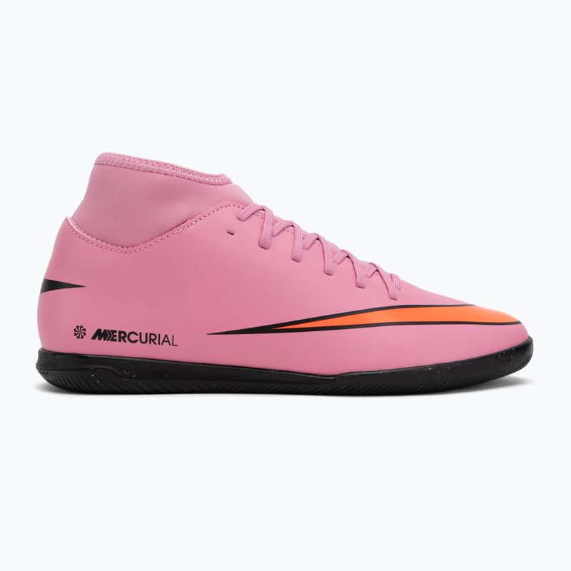 Încălțăminte de fotbal pentru bărbați Nike Mercurial Superfly 10 Club IC magic flamingo/black/total crimson 2