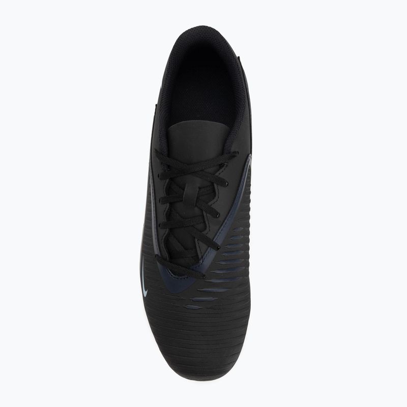 Încălțăminte de fotbal pentru bărbați Nike Phantom 6 Low Club FG/MG black/black 5