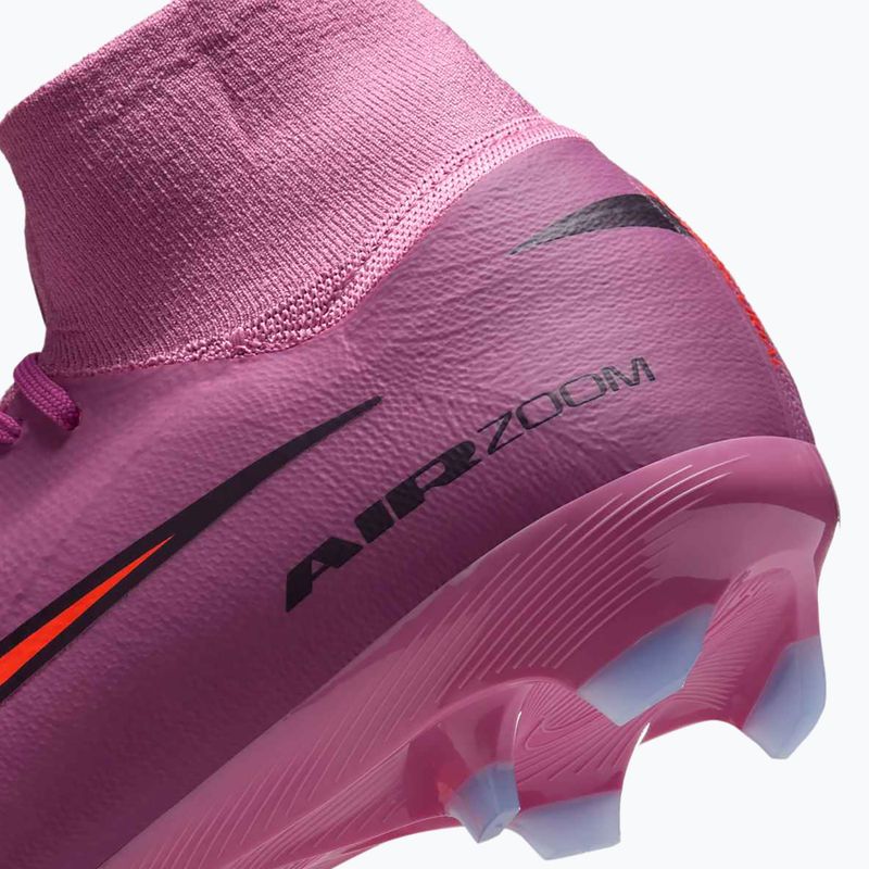 Încălțăminte de fotbal pentru bărbați Nike Mercurial Superfly 10 Pro FG magic flamingo/black/total crimson 9