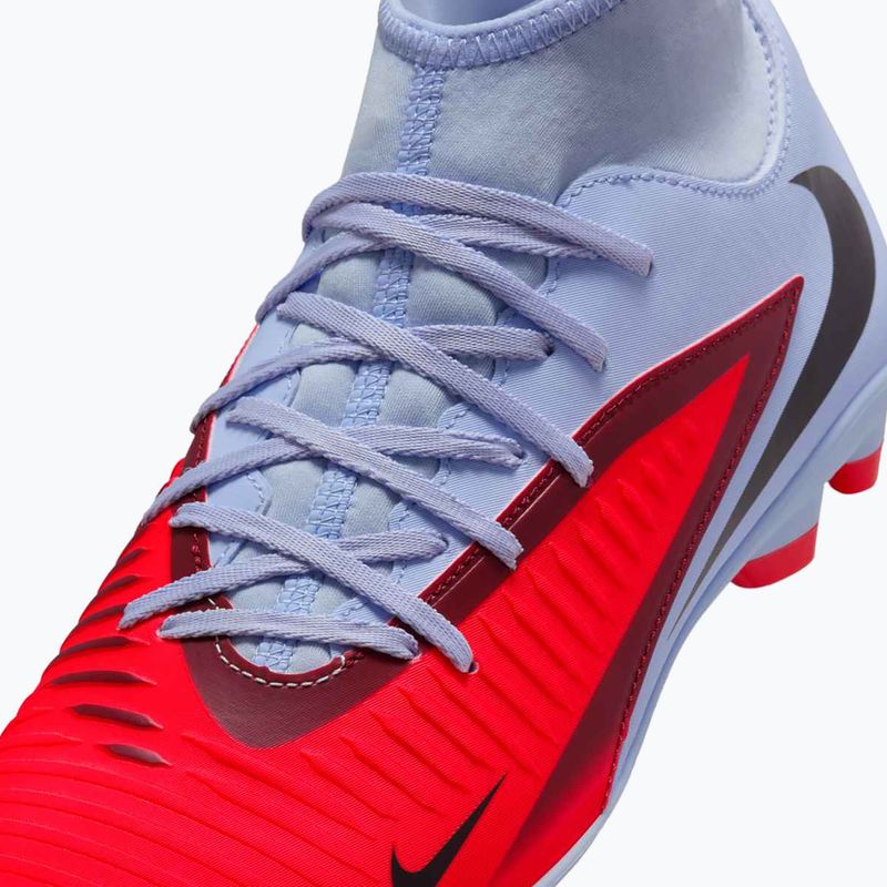 Încălțăminte de fotbal pentru bărbați Nike Phantom 6 High Club FG/MG royal tint/bright crimson 7