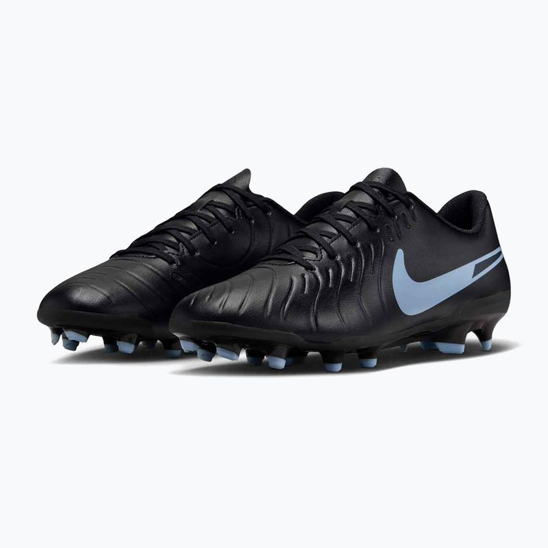 Încălțăminte de fotbal pentru bărbați Nike Tiempo Legend 10 Club FG/MG black/black 10
