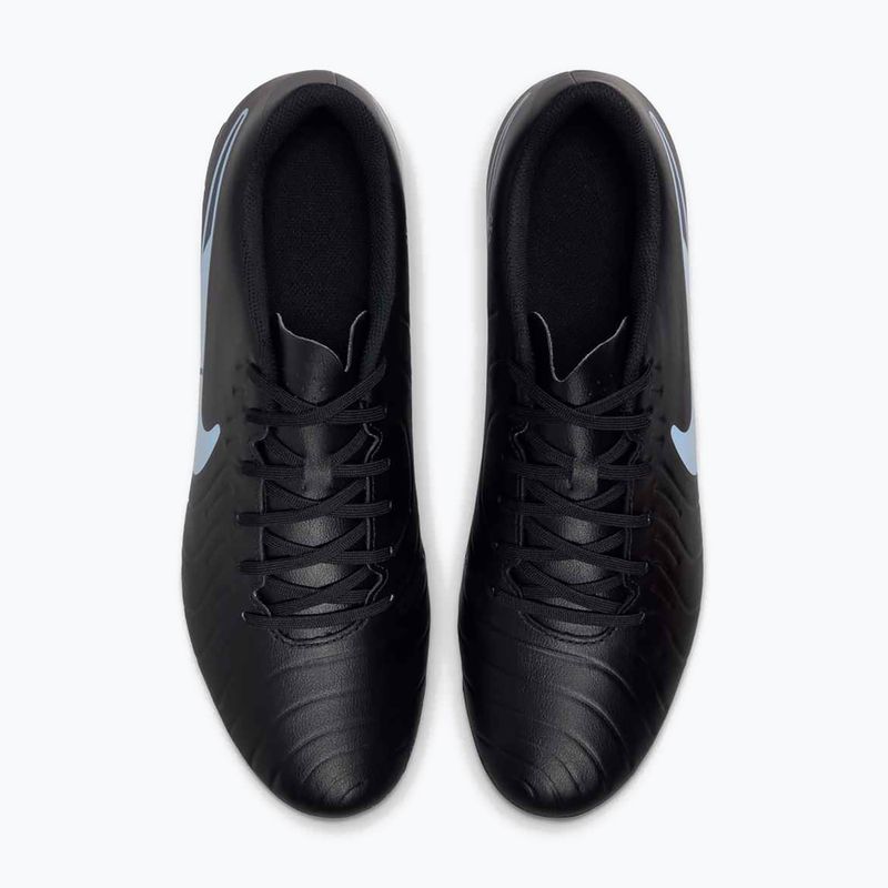 Încălțăminte de fotbal pentru bărbați Nike Tiempo Legend 10 Club FG/MG black/black 13